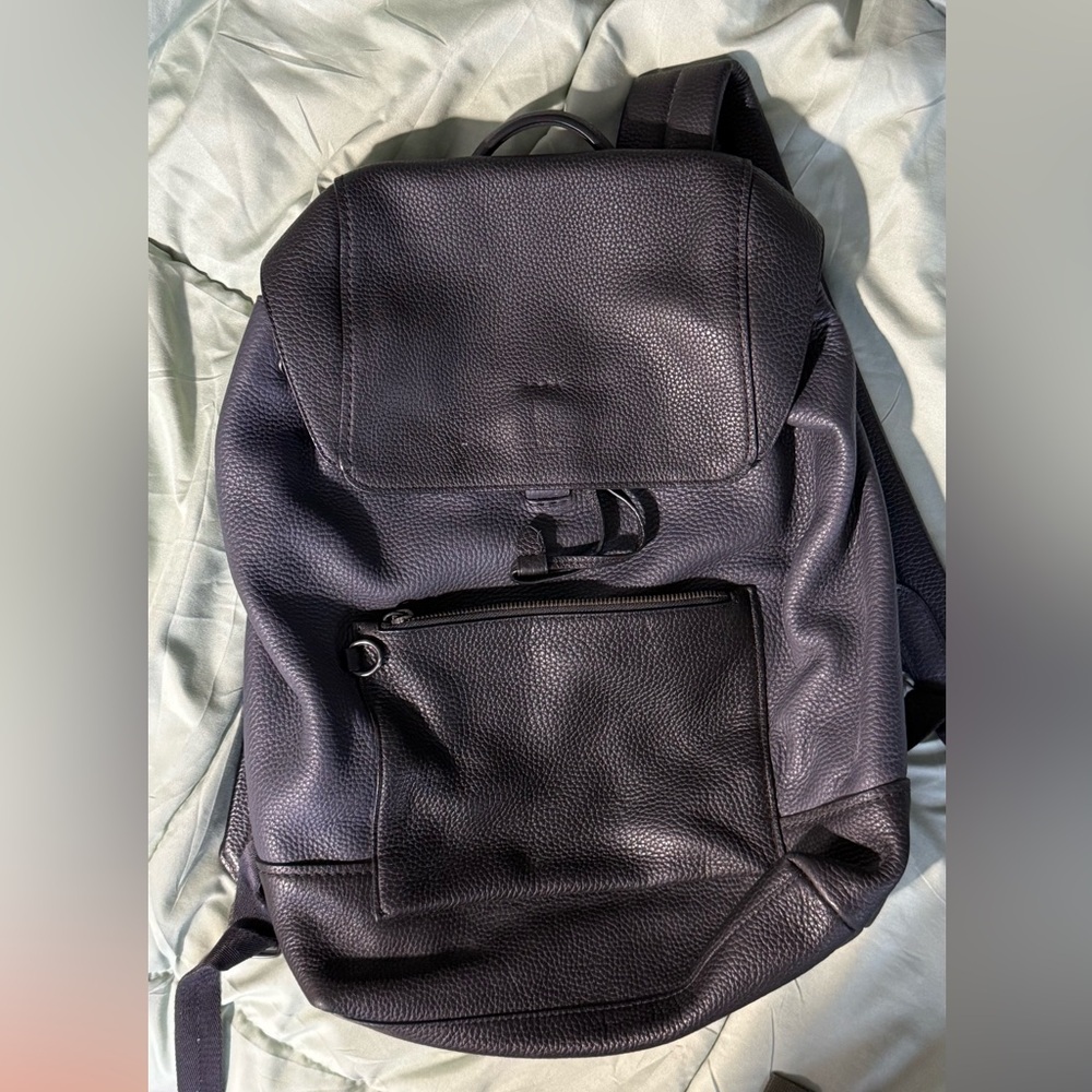 COACH Leather Backpack